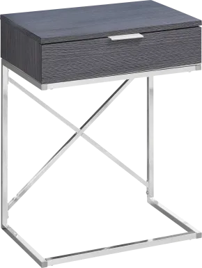 Wauford Charcoal Accent Table