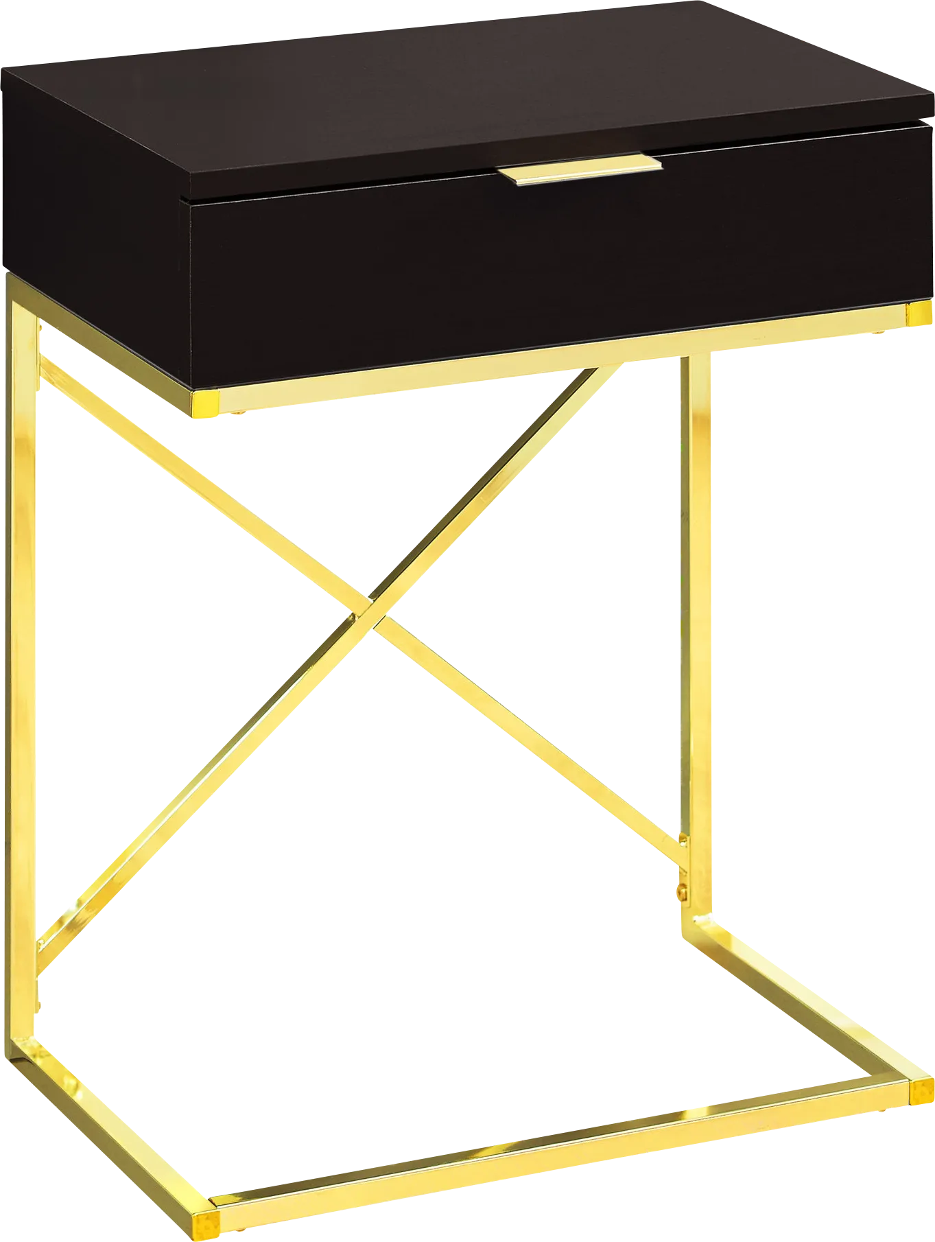 Wauford Cappuccino Accent Table - Image 1