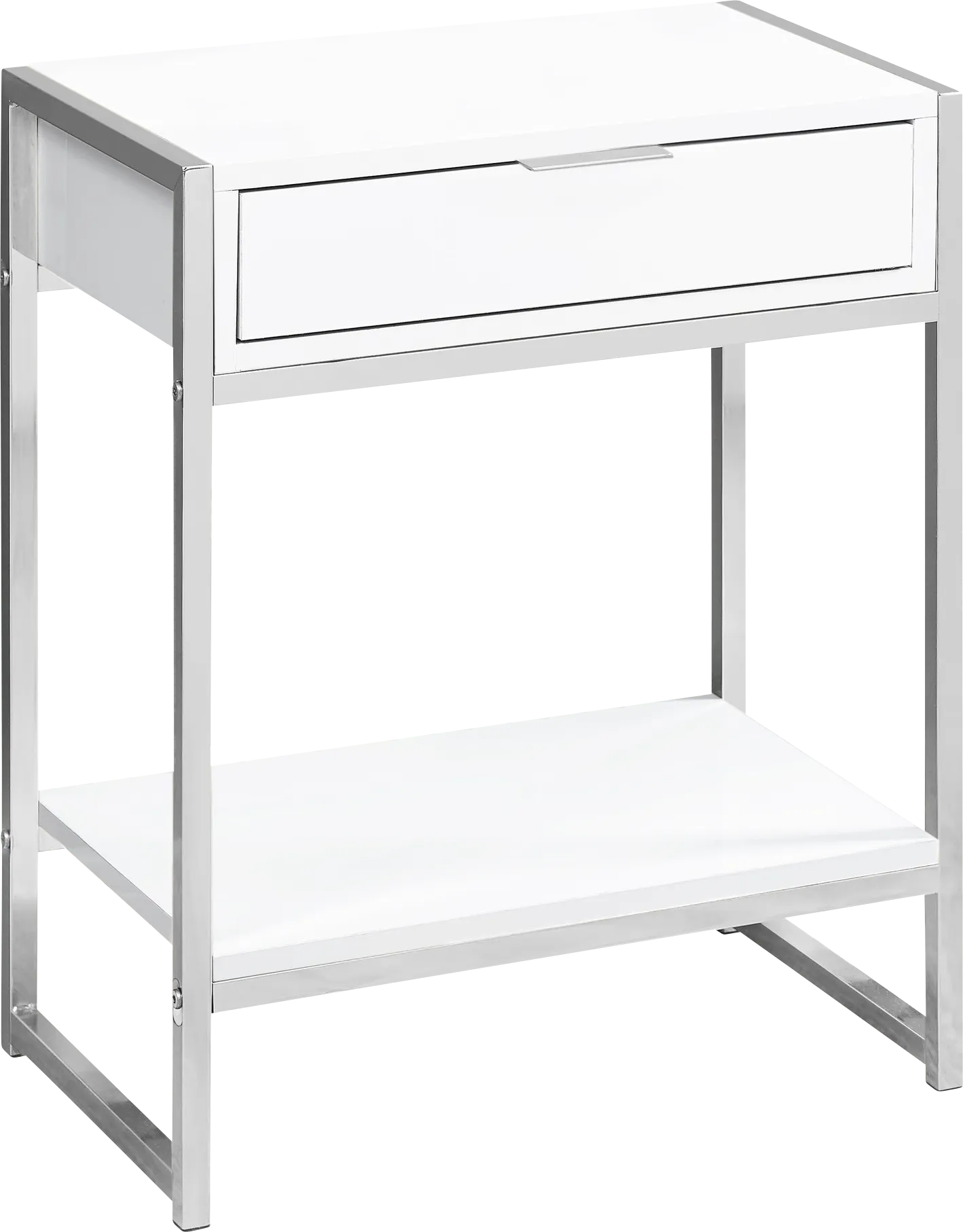 Berrien White Accent Table - Image 1