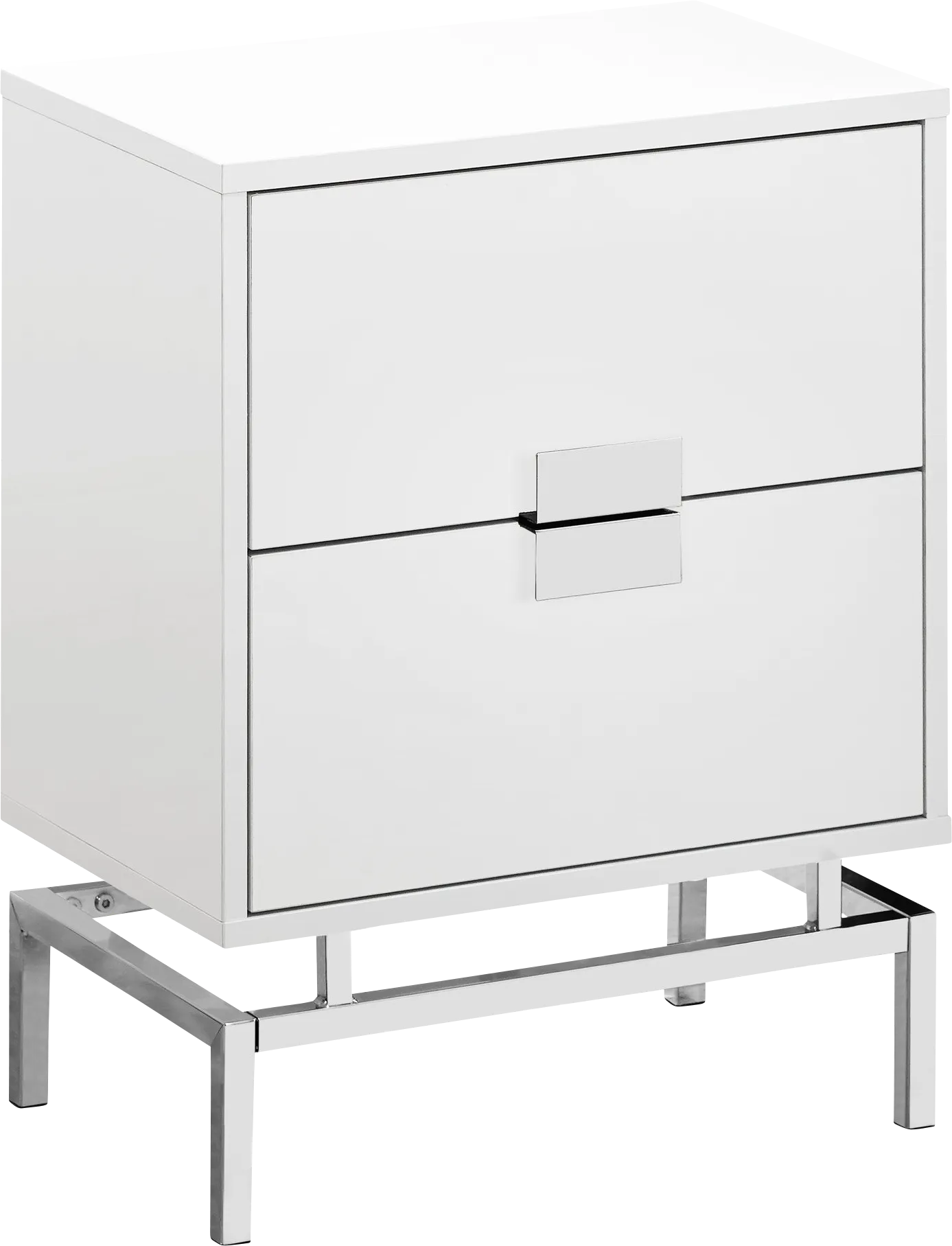 Cove Points White Accent Table