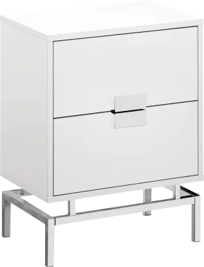 Cove Points White Accent Table