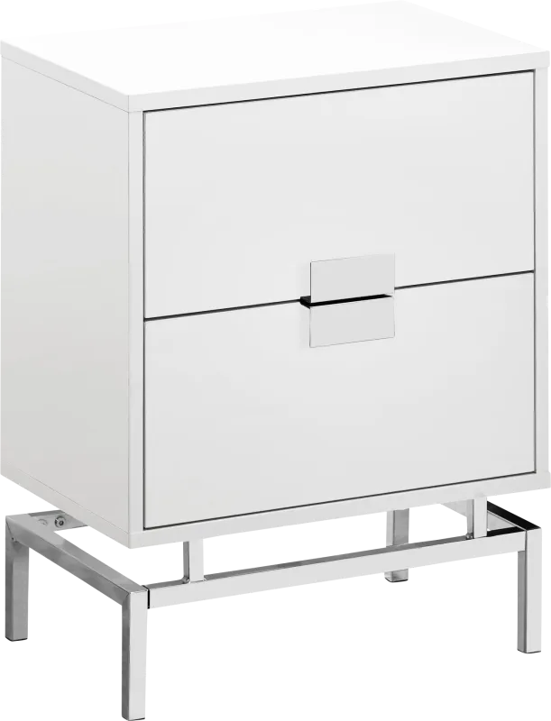 Cove Points White Accent Table