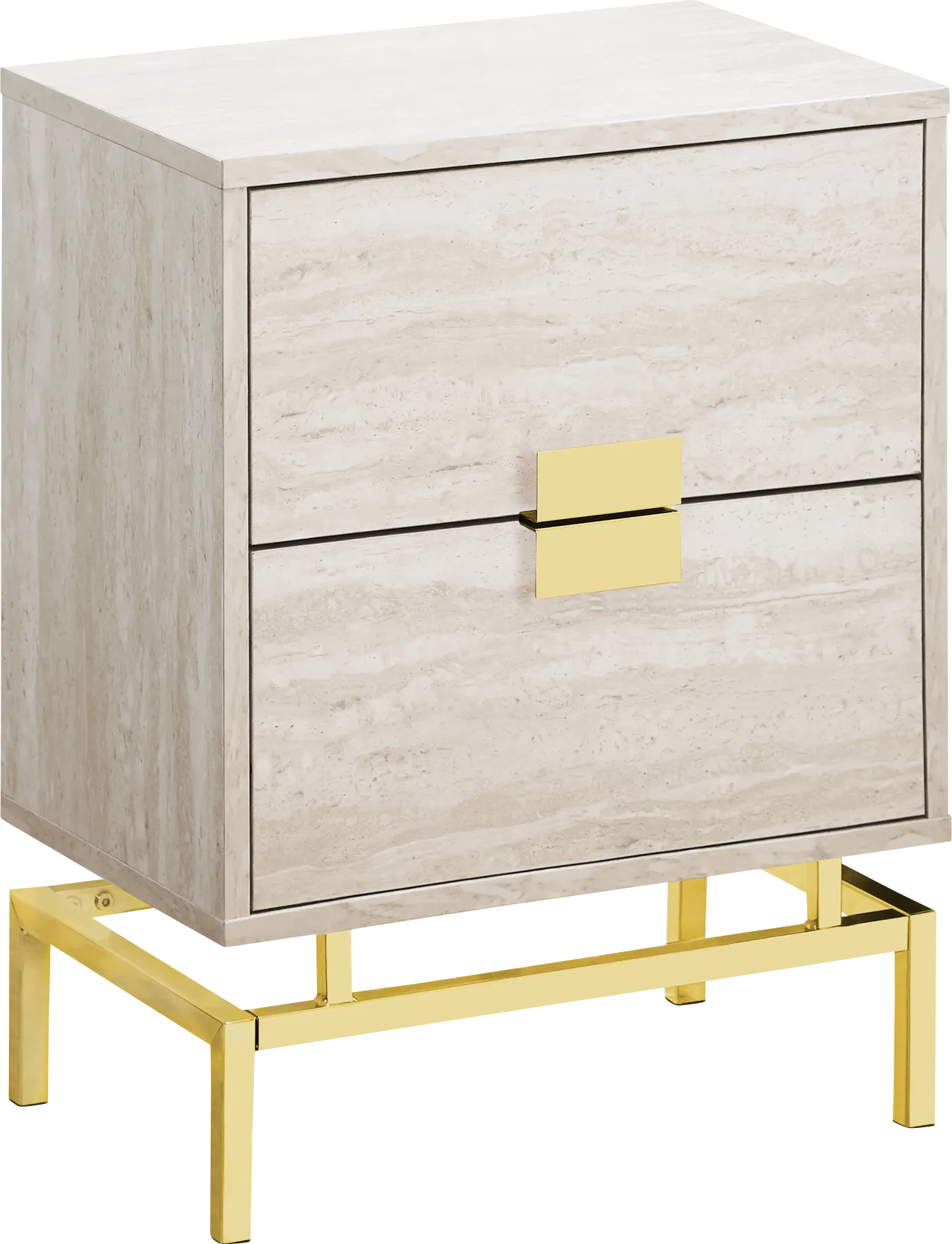 Cove Points Gold Accent Table - Thumbnail - Image 1