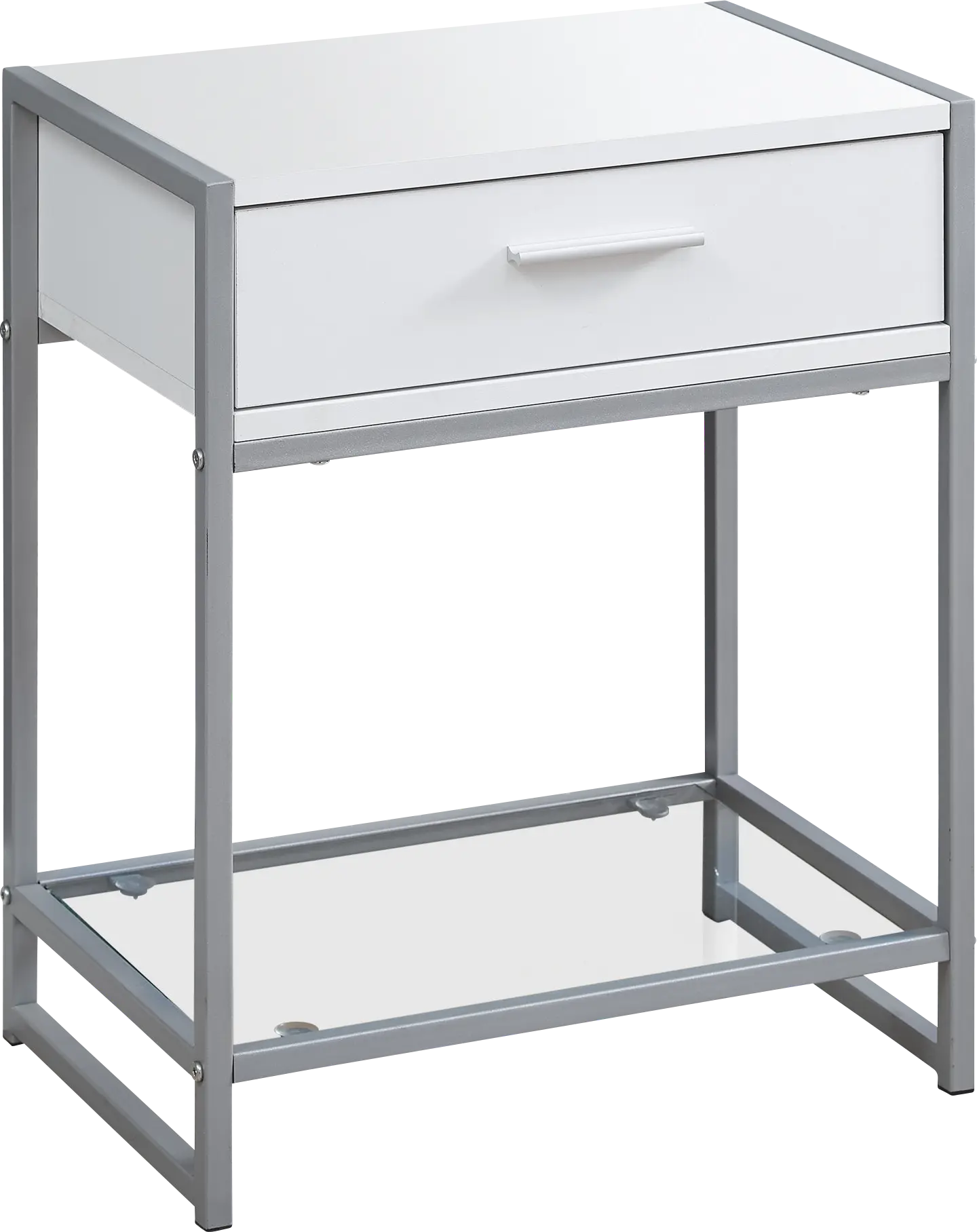 Bandiwood White Accent Table