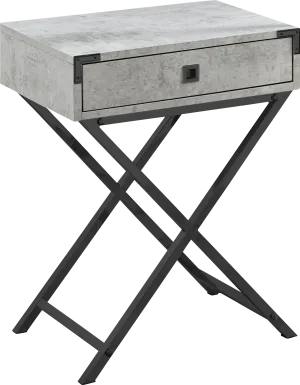 Hydesdale Black Accent Table