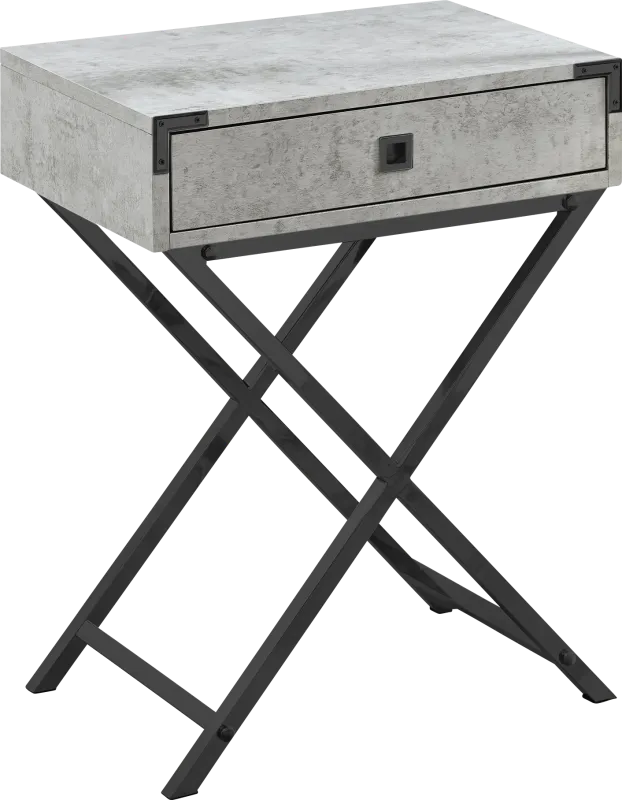 Hydesdale Black Accent Table
