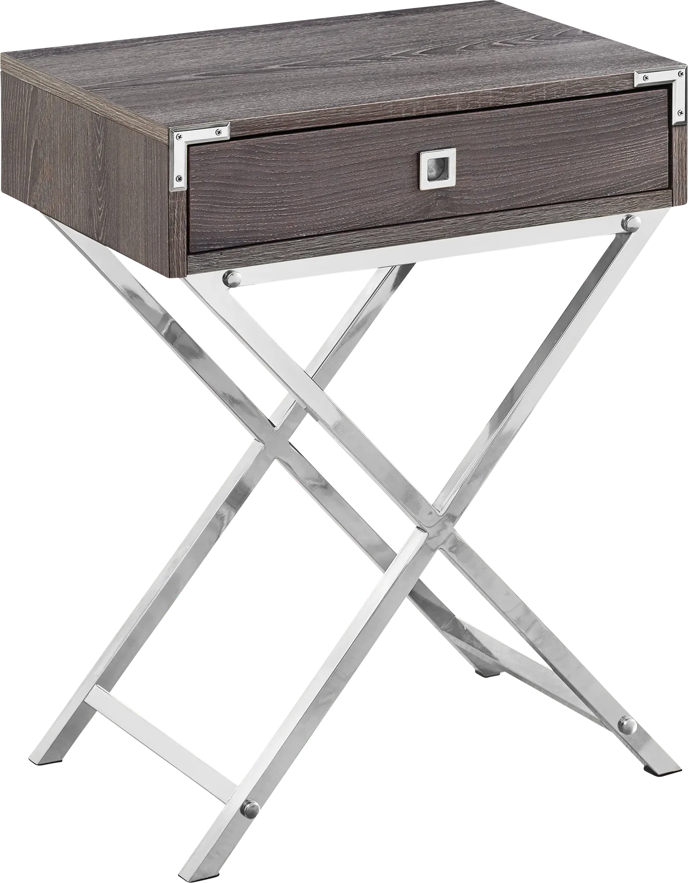 Hydesdale Taupe Accent Table - Thumbnail - Image 1