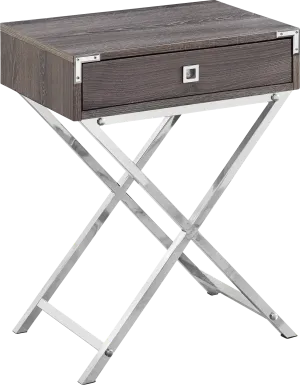 Hydesdale Taupe Accent Table