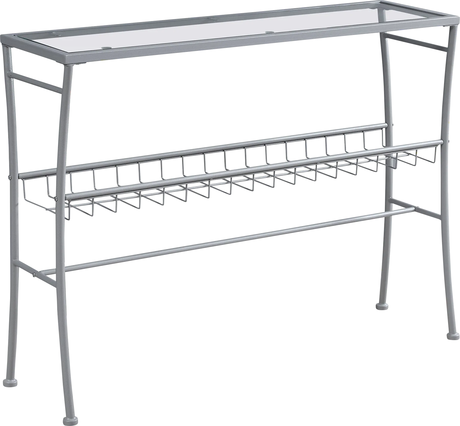 Ainlay Silver Console Table - Thumbnail - Image 1