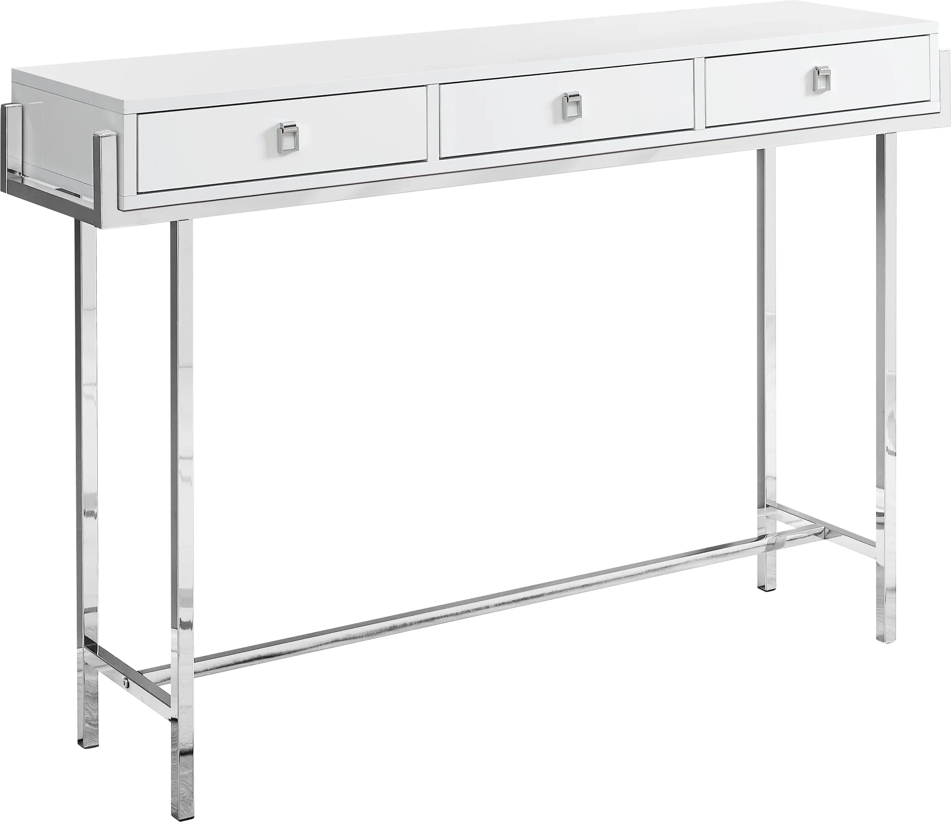 Ezell White Console Table - Thumbnail - Image 1