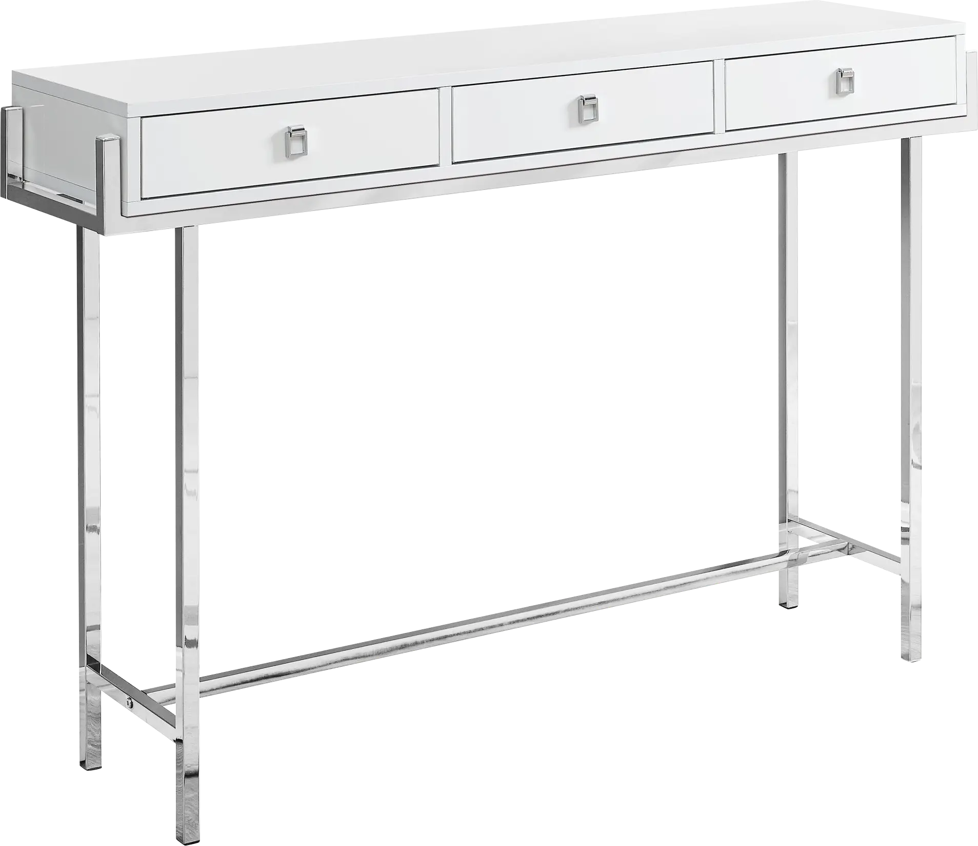 Ezell White Console Table
