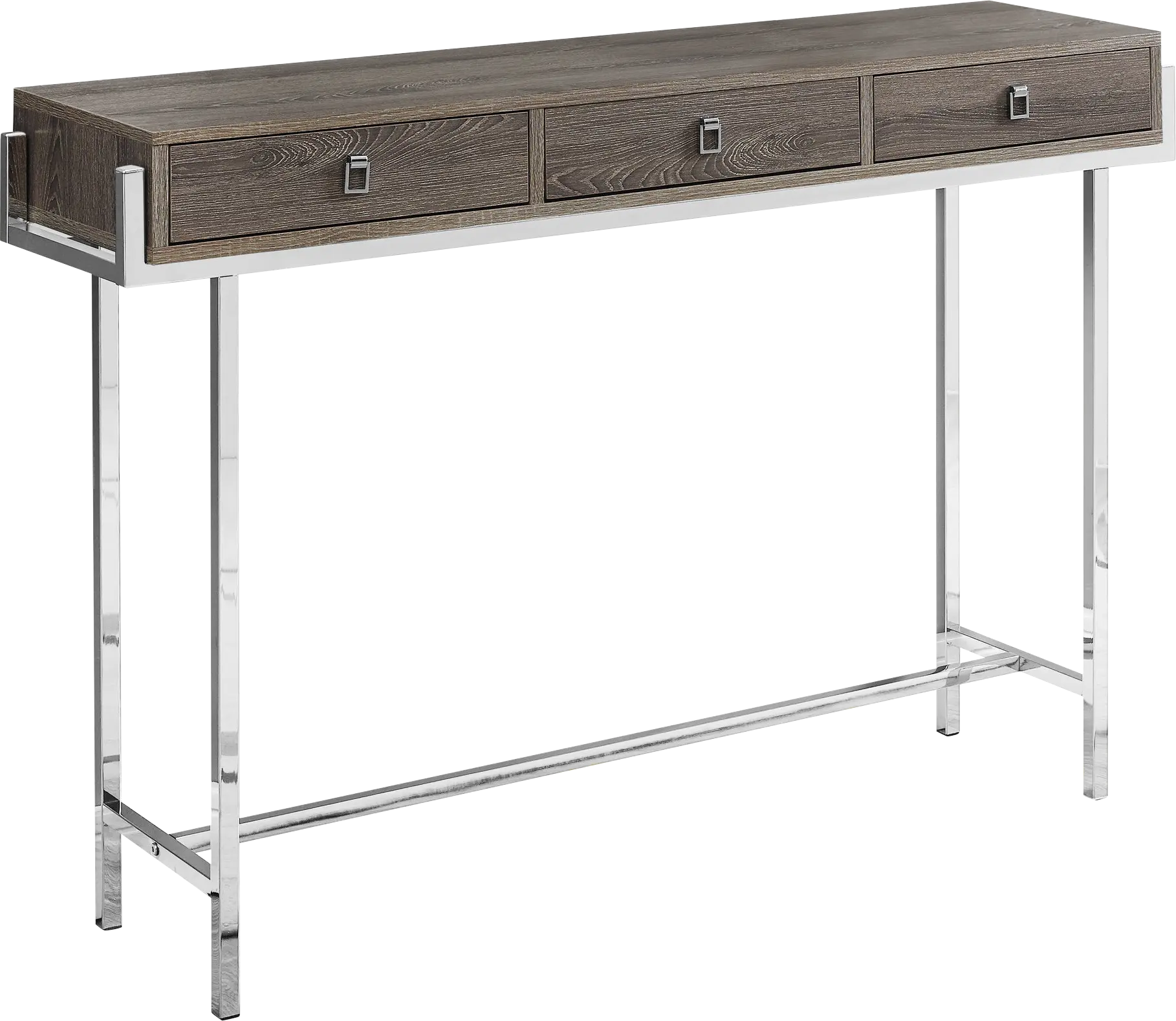 Ezell Taupe Console Table