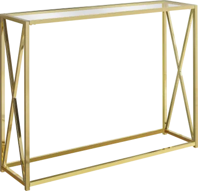 Nottoway Gold Console Table