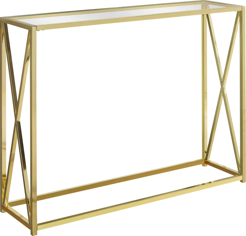 Nottoway Gold Console Table
