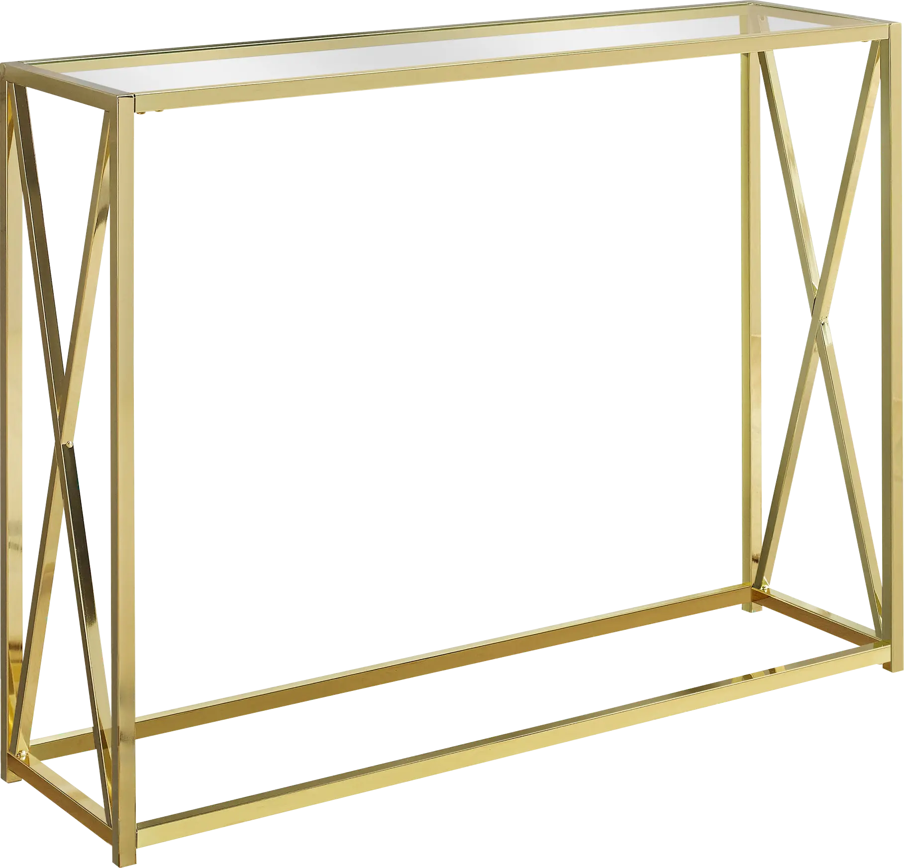 Nottoway Gold Console Table