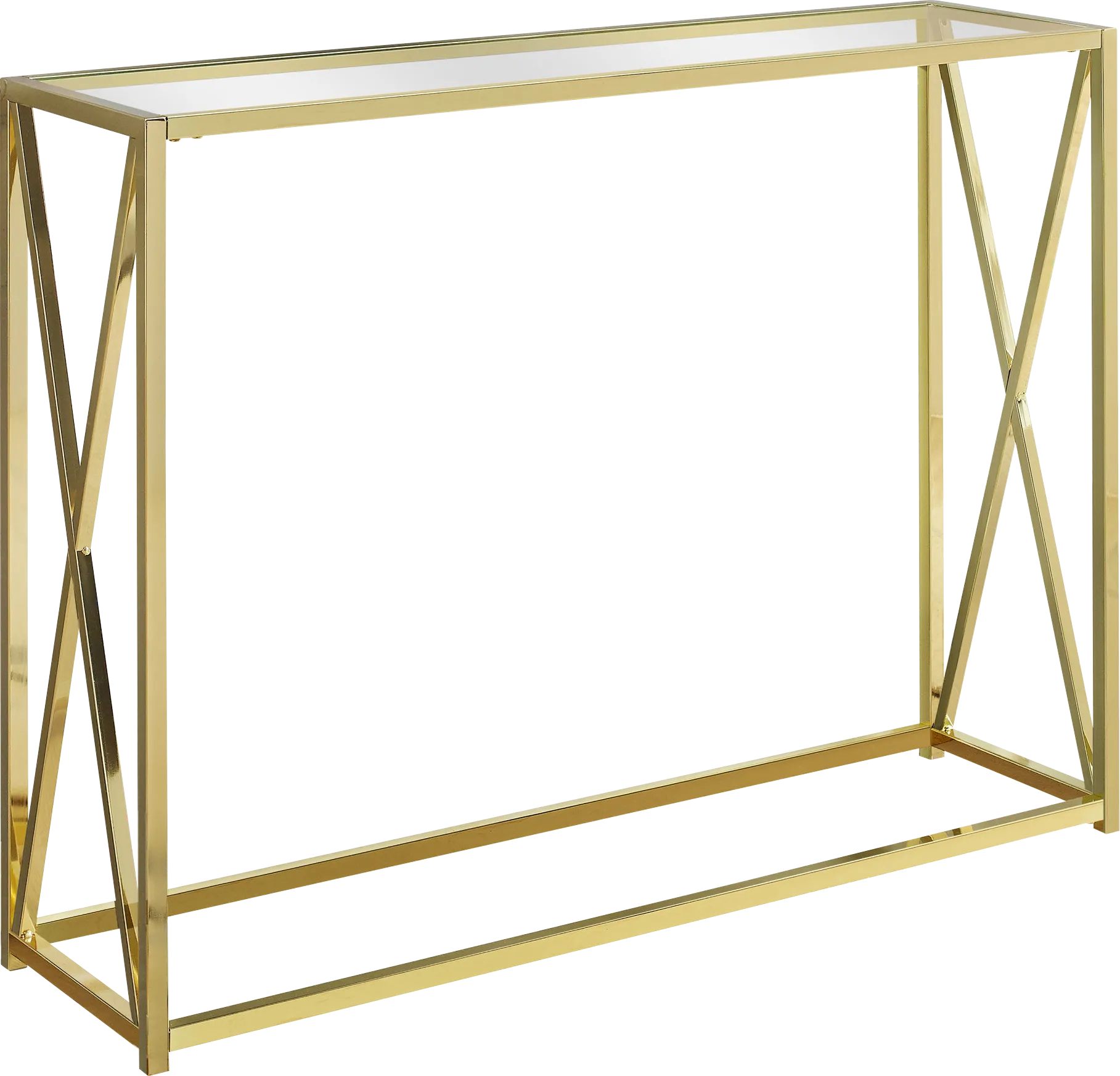 Nottoway Gold Console Table - Image 1