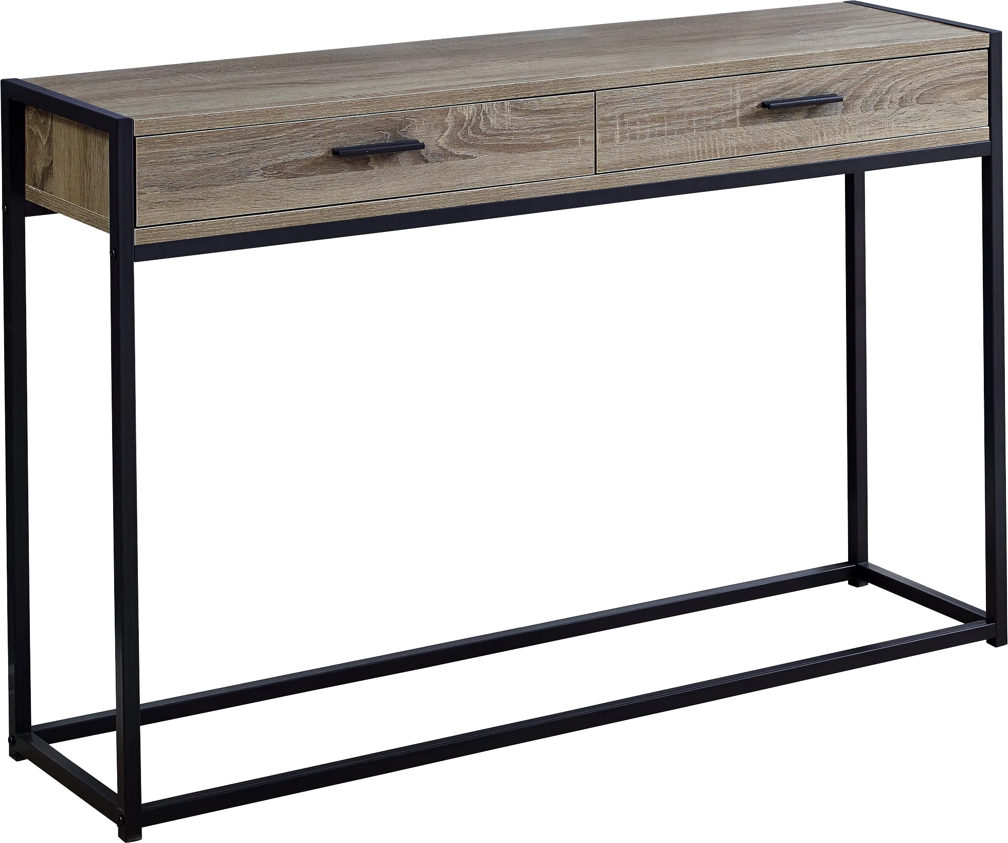 Fairwin Taupe Console Table - Thumbnail - Image 1