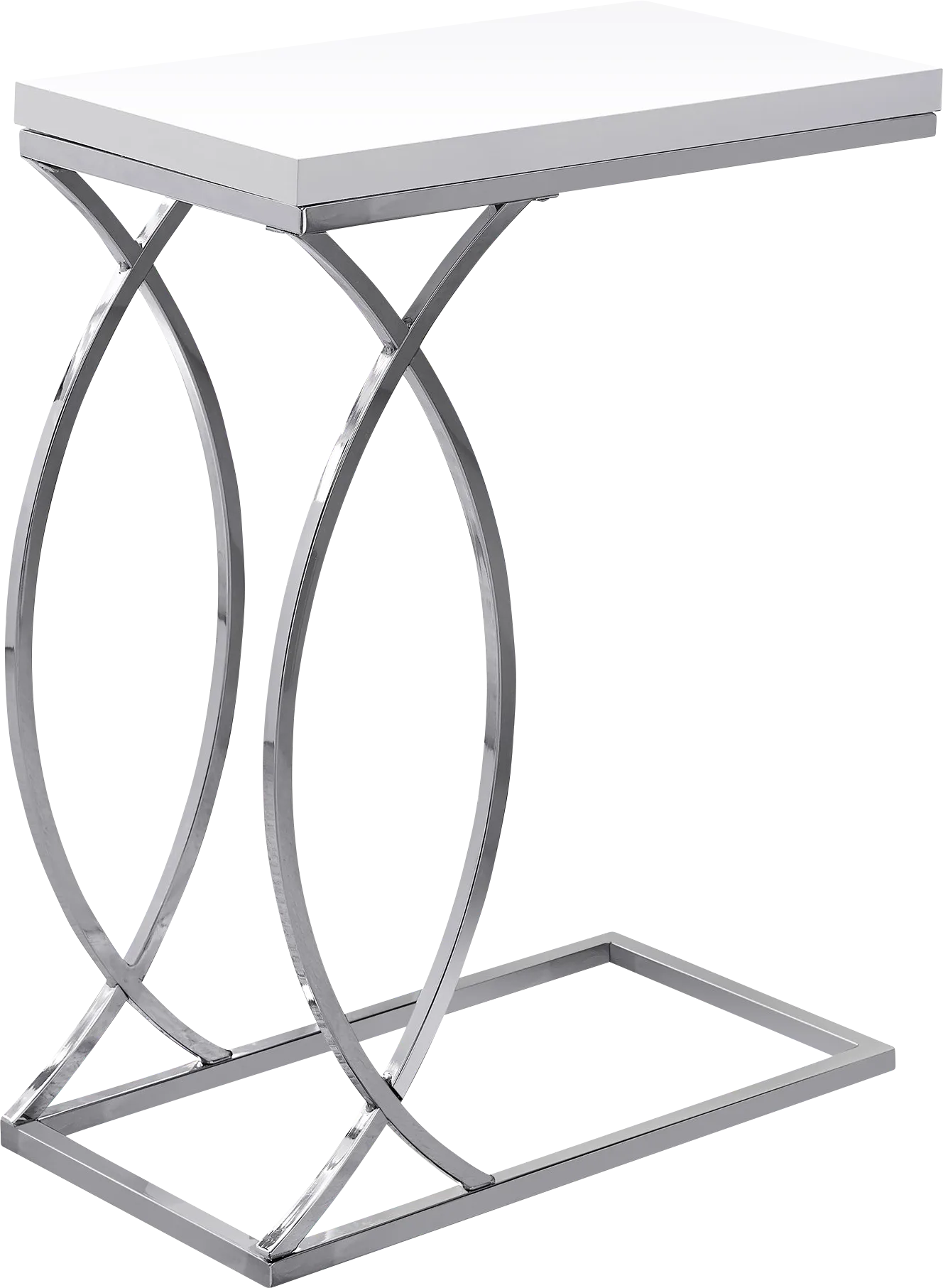 Cauley White Accent Table - Thumbnail - Image 1