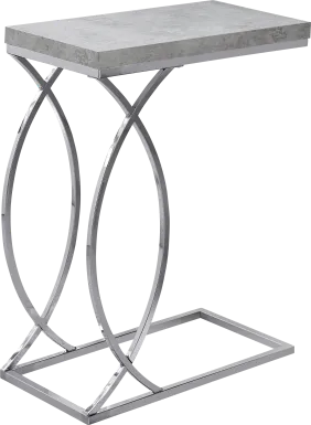 Cauley Gray Accent Table