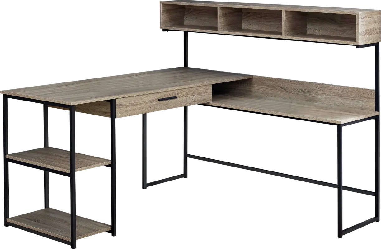Jessamin Taupe Desk