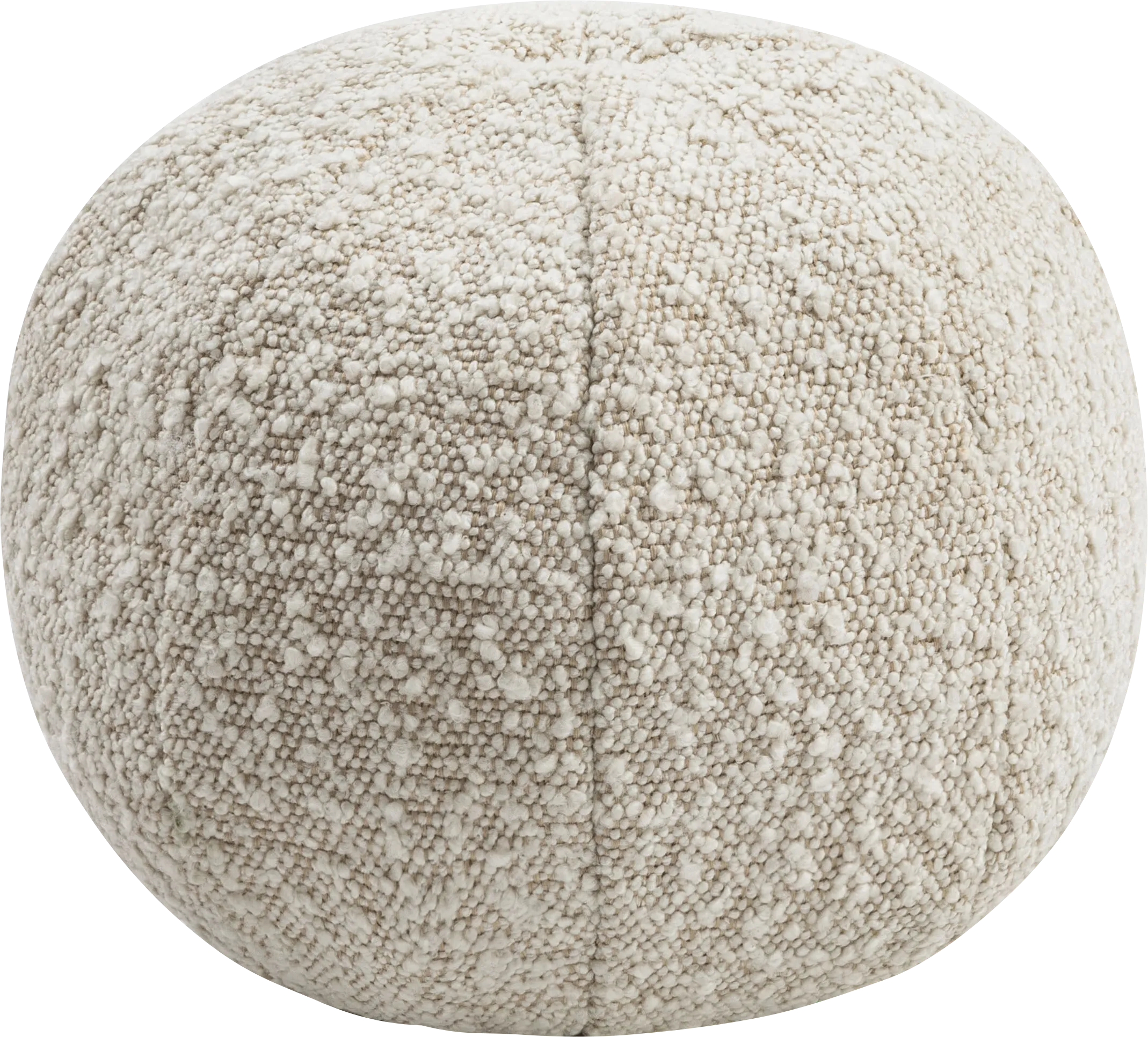 Kids Fuzzy Boba Beige Accent Pillow - Thumbnail - Image 1