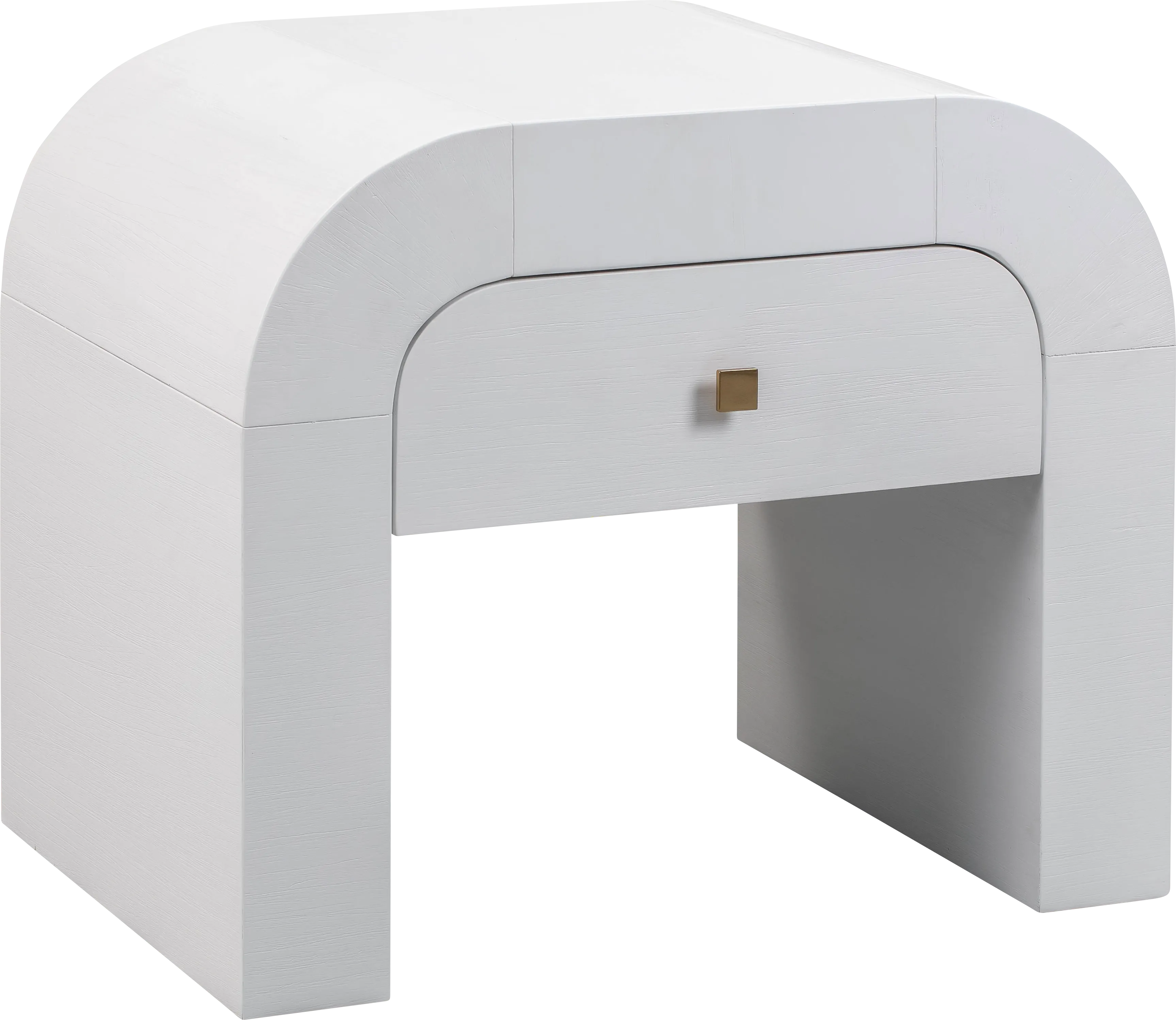 Mondrey White Accent Table - Thumbnail - Image 1
