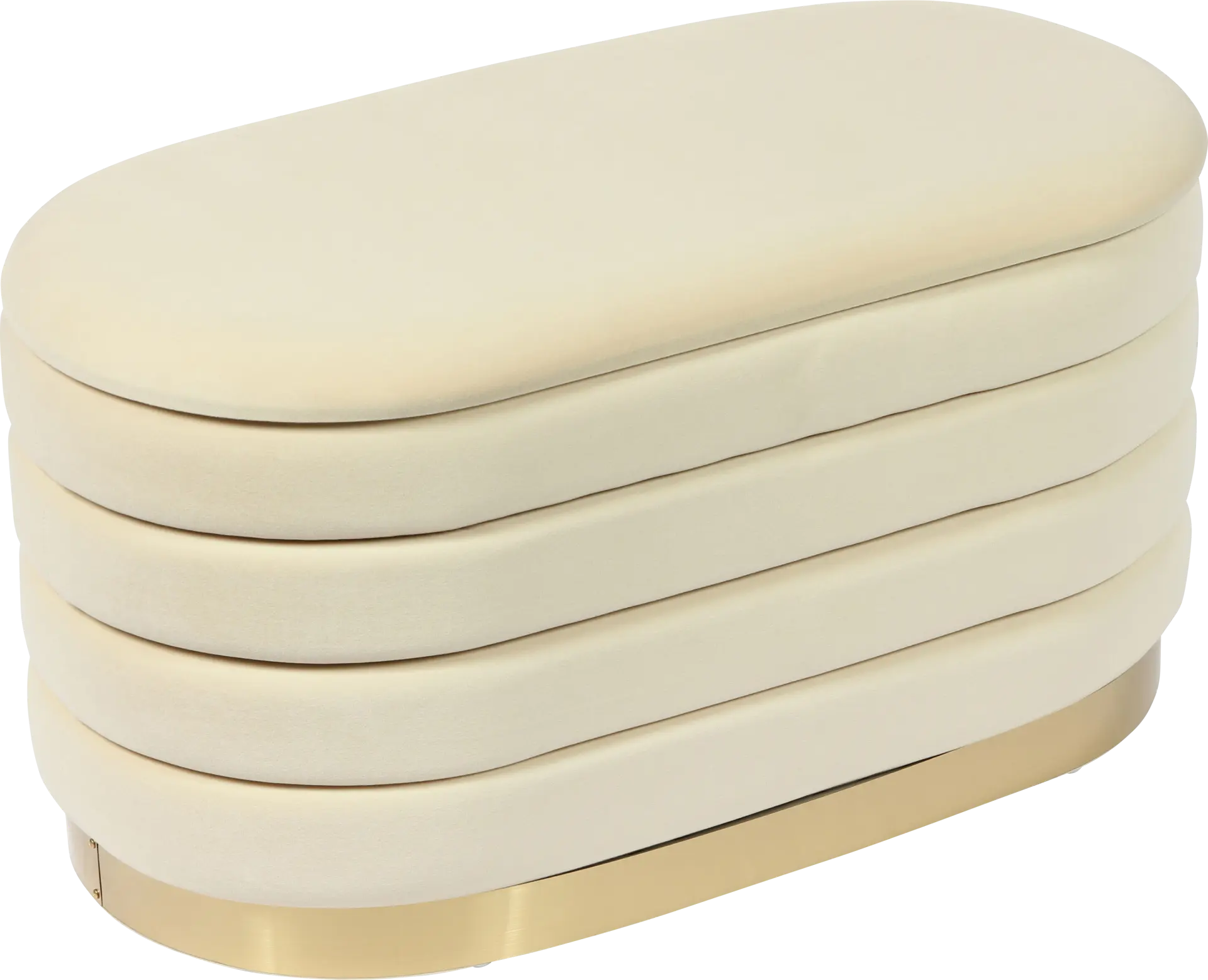 Moyra Cream Storage Bench