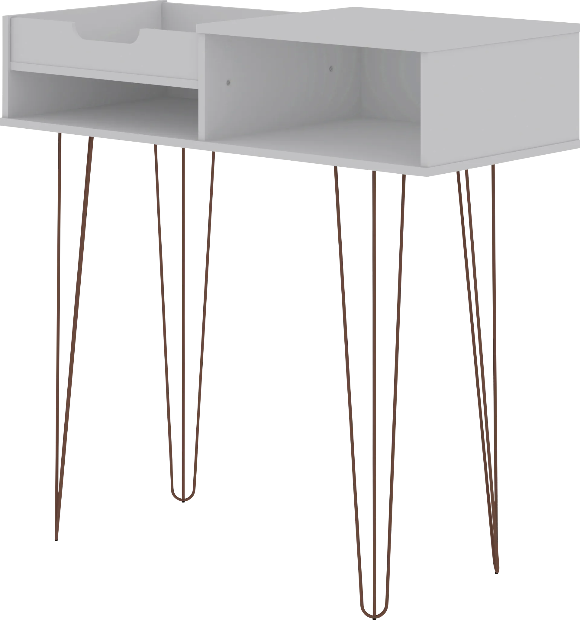 Alexito White Sofa Table - Image 1