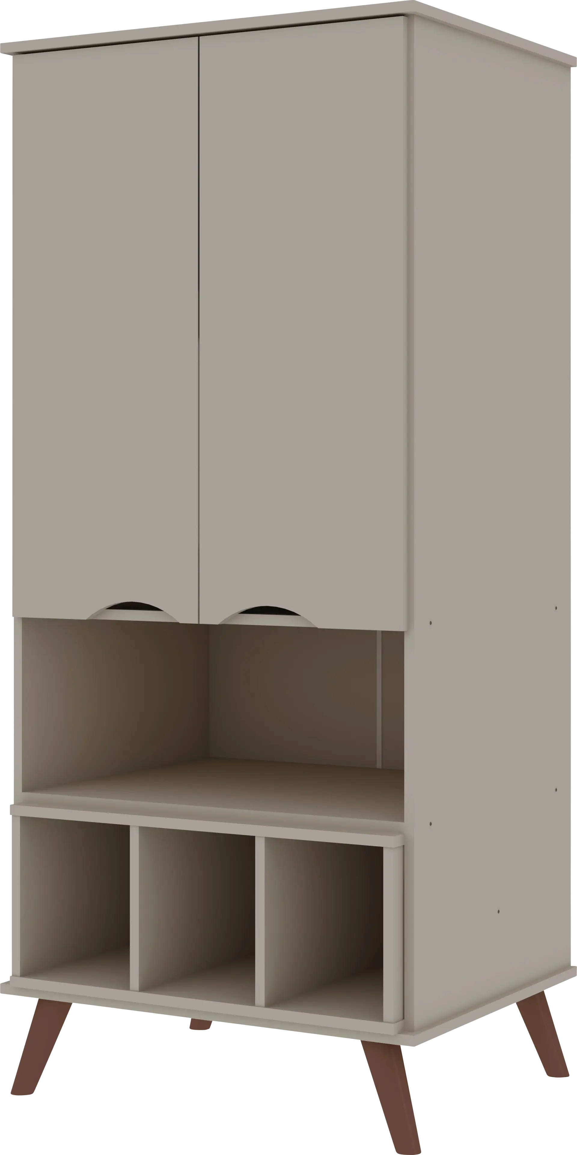 Charlo Beige Accent Cabinet