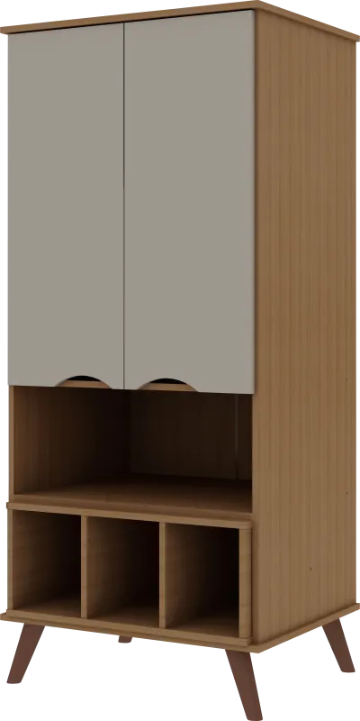 Charlo Maple Accent Cabinet