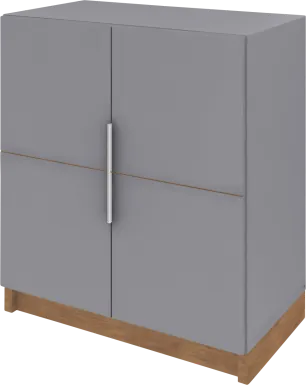 Moraga Gray Accent Cabinet