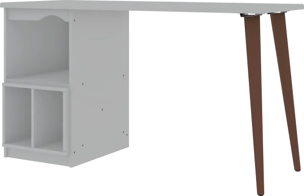 Carrondale White Desk