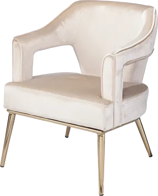 Brookstown Taupe Accent Chair