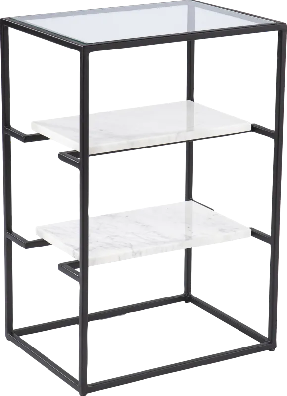 Quivera Black End Table