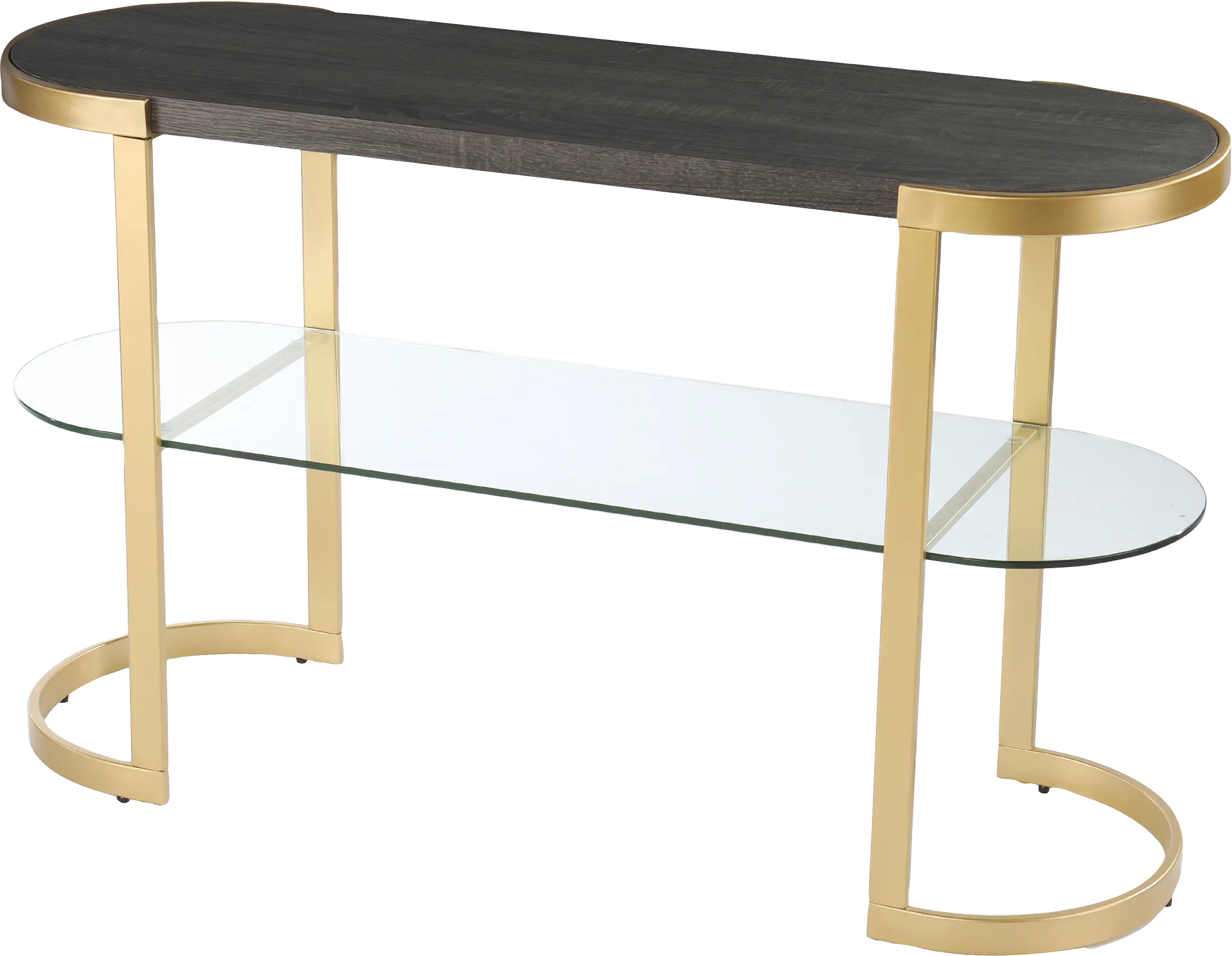 Gladden Gold Console Table - Thumbnail - Image 1