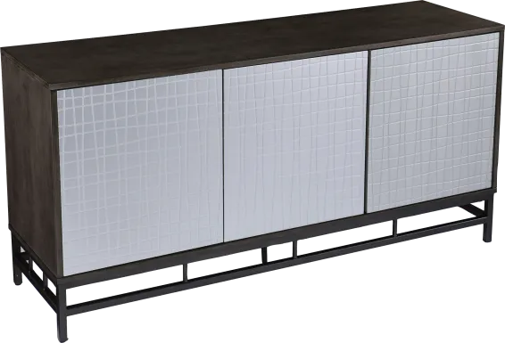 Mcilhenry Weathered Gray Credenza