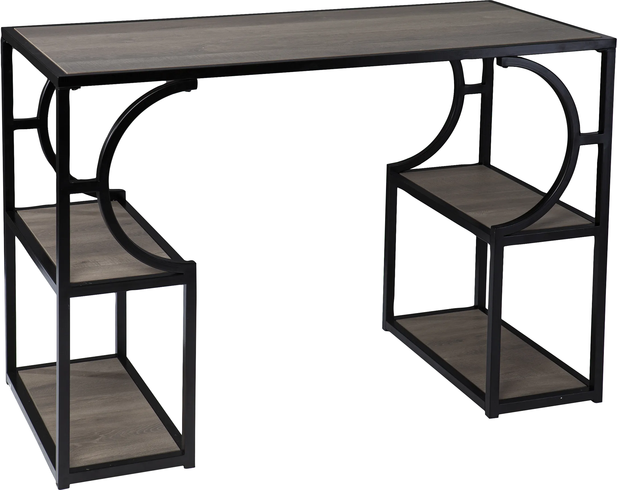 Bynum Black Desk - Thumbnail - Image 1