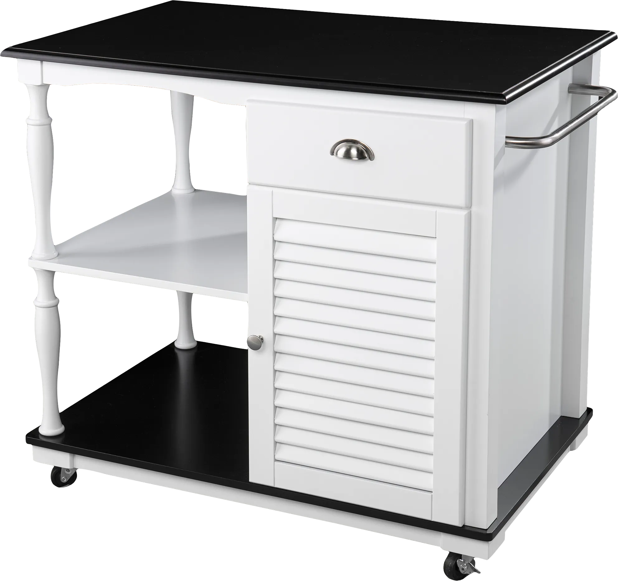 Kornmeyer White Kitchen Island - Thumbnail - Image 1