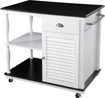 Kornmeyer White Kitchen Island