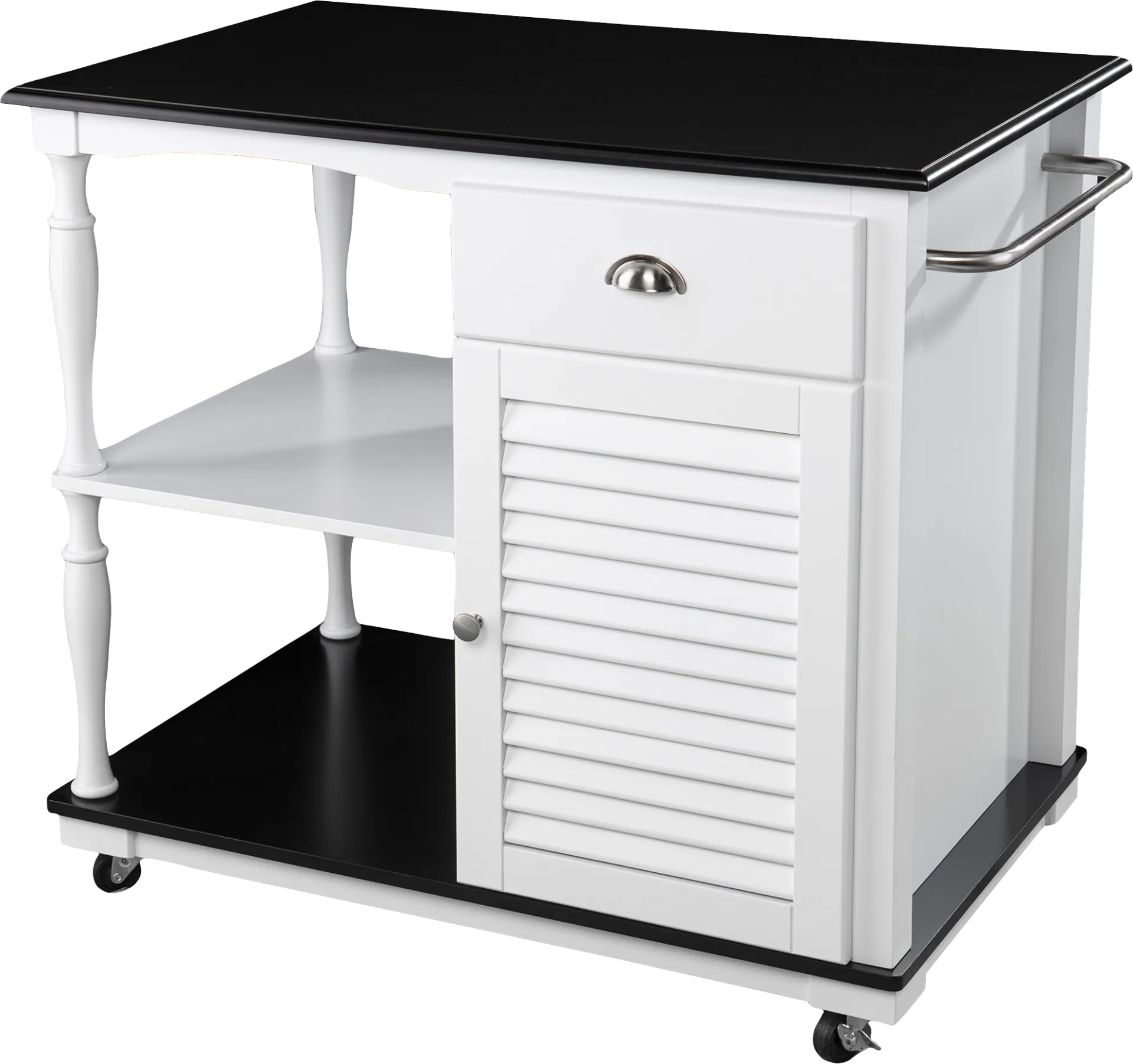 Kornmeyer White Kitchen Island - Image 1