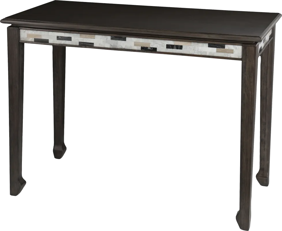 Kleinkert Gray Counter Height Dining Table