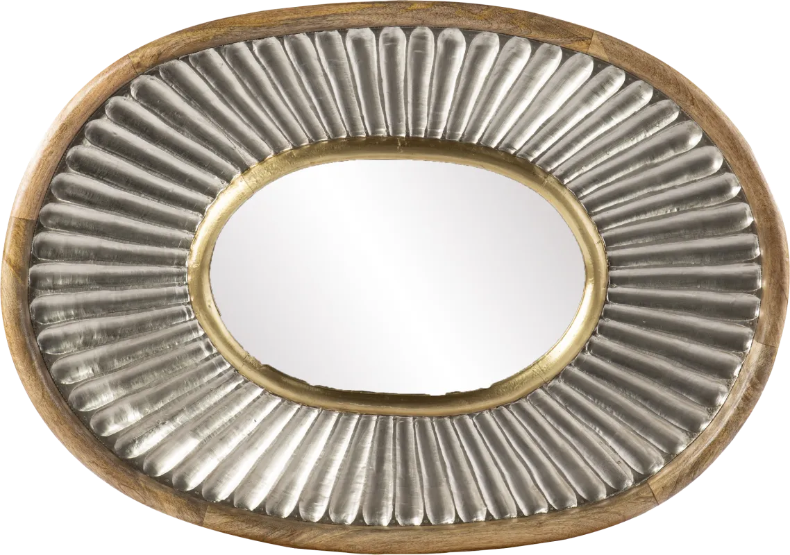 Sandringham Silver Mirror