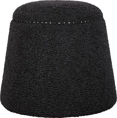 Chaselton Black Ottoman