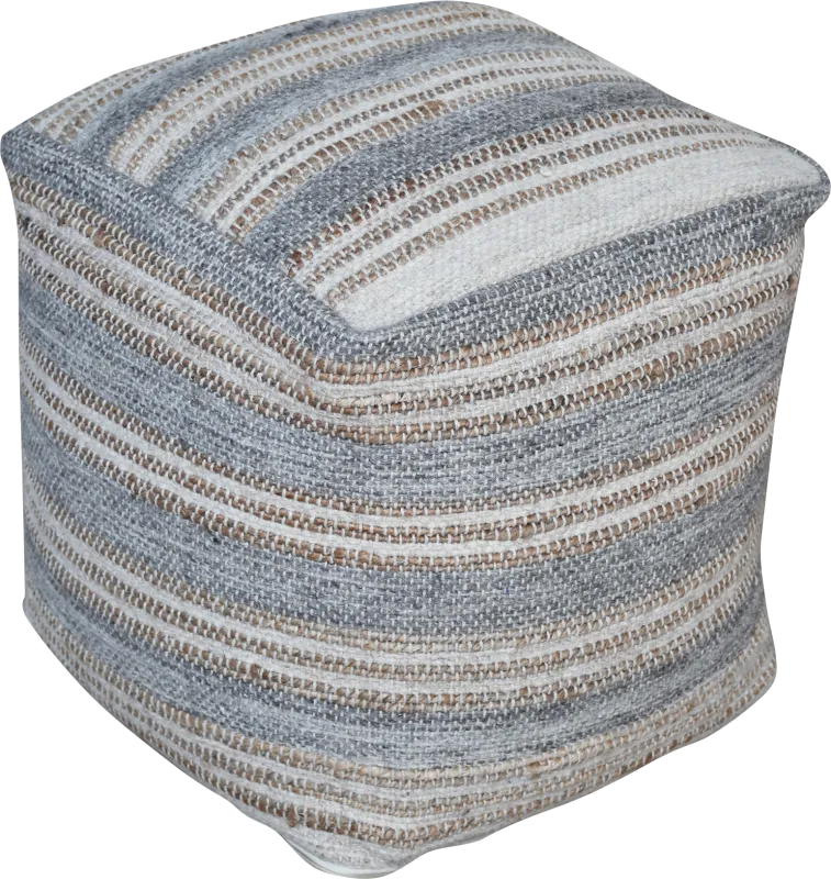Taberwood Blue Pouf