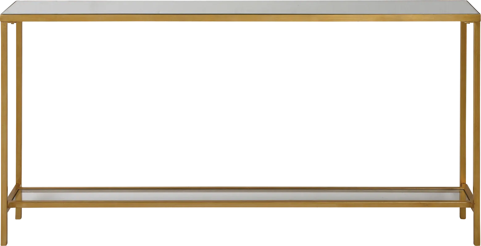 Armistice Gold Sofa Table