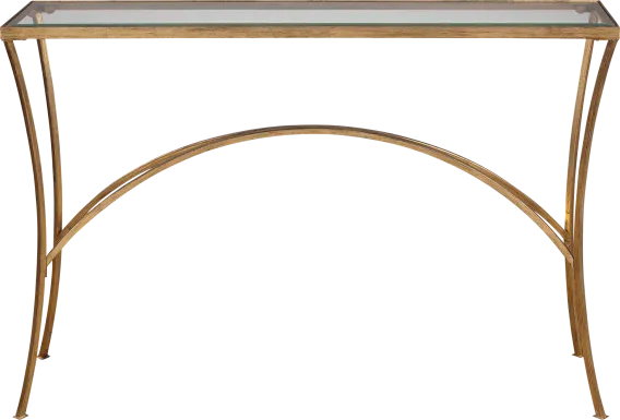 Yeamans Gold Sofa Table