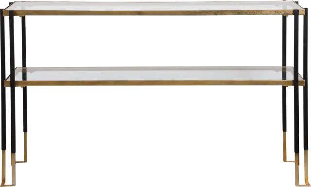 Galdway Black Sofa Table