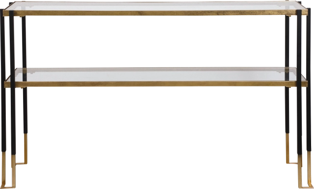 Galdway Black Sofa Table