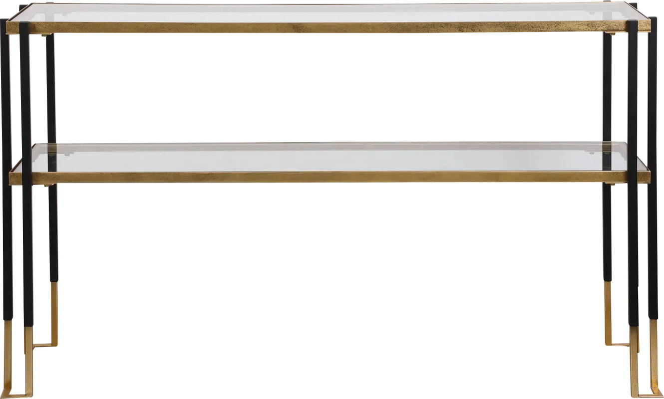 Galdway Black Sofa Table