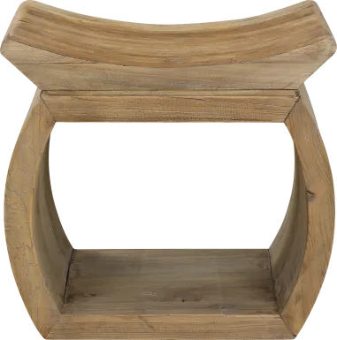 Taliaforro Brown Accent Stool